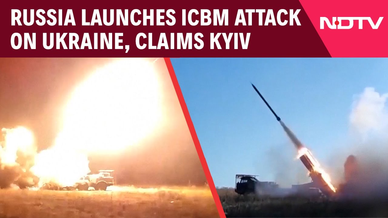 ICBM Ukraine | Russia Attacks Ukraine With Intercontinental Ballistic Missile, Claims Kyiv