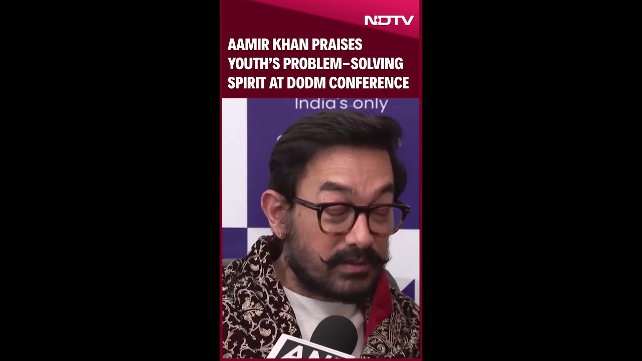 Aamir Khan Praises Youth's Problem-Solving Spirit At DoDM Conference