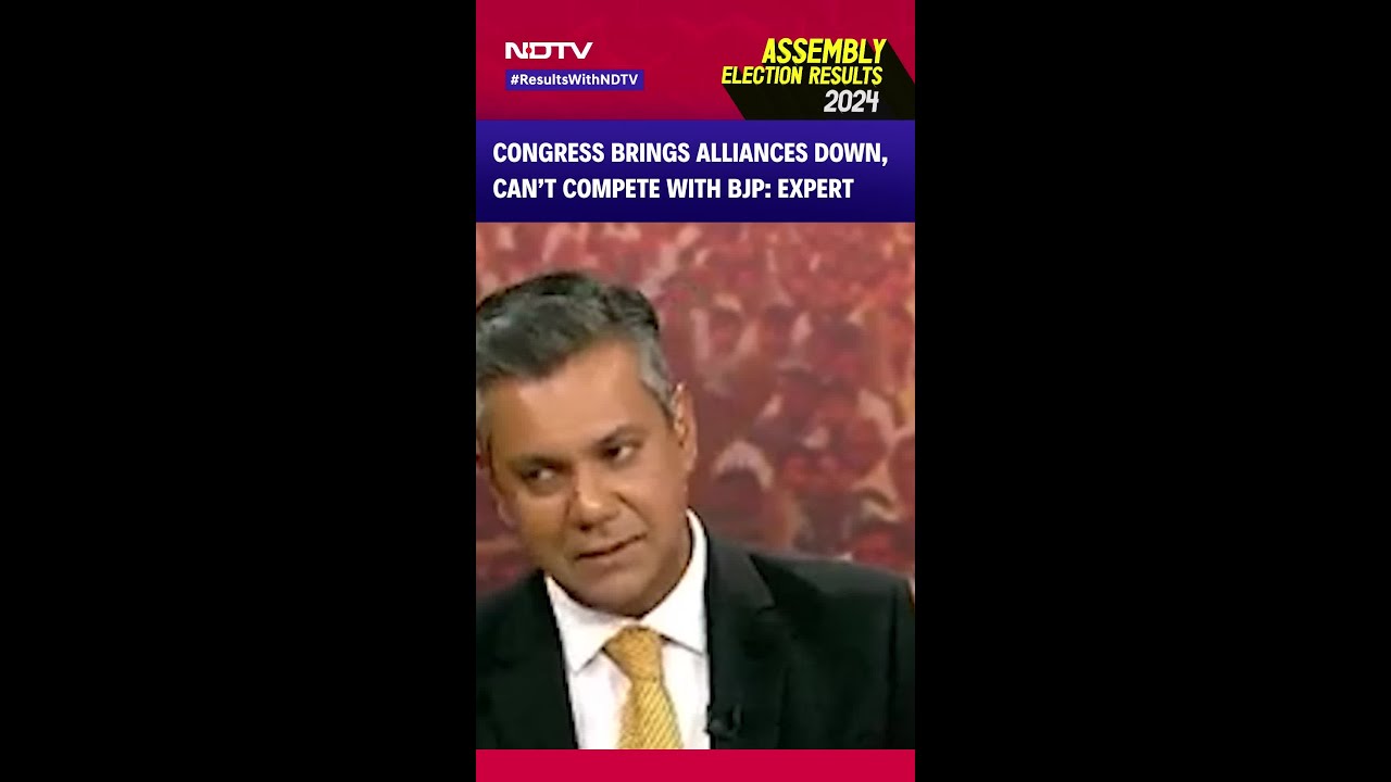 Assembly Election Results | Congress Brings Alliances Down, Can't Compete With BJP: Expert
