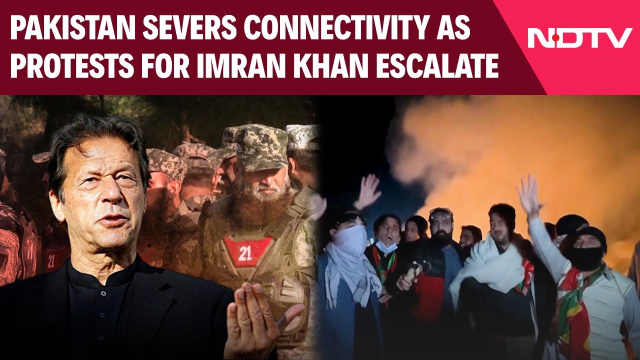 Pti Riots Pakistan PTI Protests: Pakistan Suspends Mobile, Internet Amid PTI ...