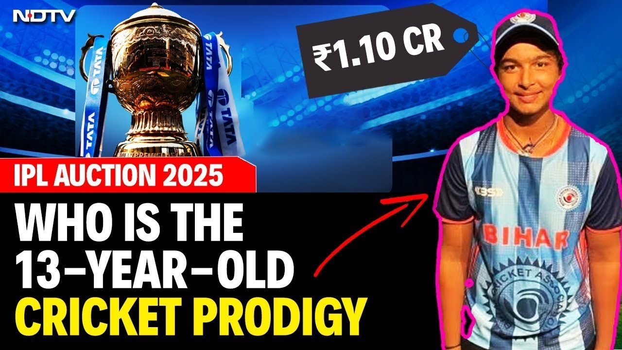 Who Is Vaibhav Suryavanshi? 13-Year-Old Prodigy Sold For Rs 1.10 Crore In IPL Auction