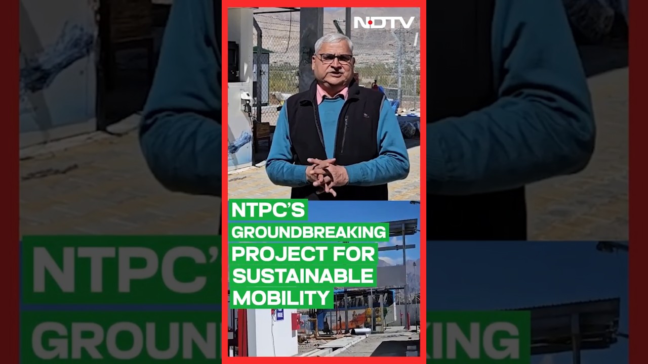 World's Highest Green Hydrogen Plant Set Up By NTPC At Leh In Ladakh World's Highest Green Hydrogen Plant Set Up By NTPC At Leh In Ladakh