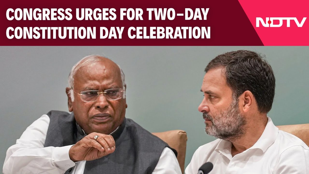 Congress Urges Om Birla for Two-Day Constitution Day Celebration