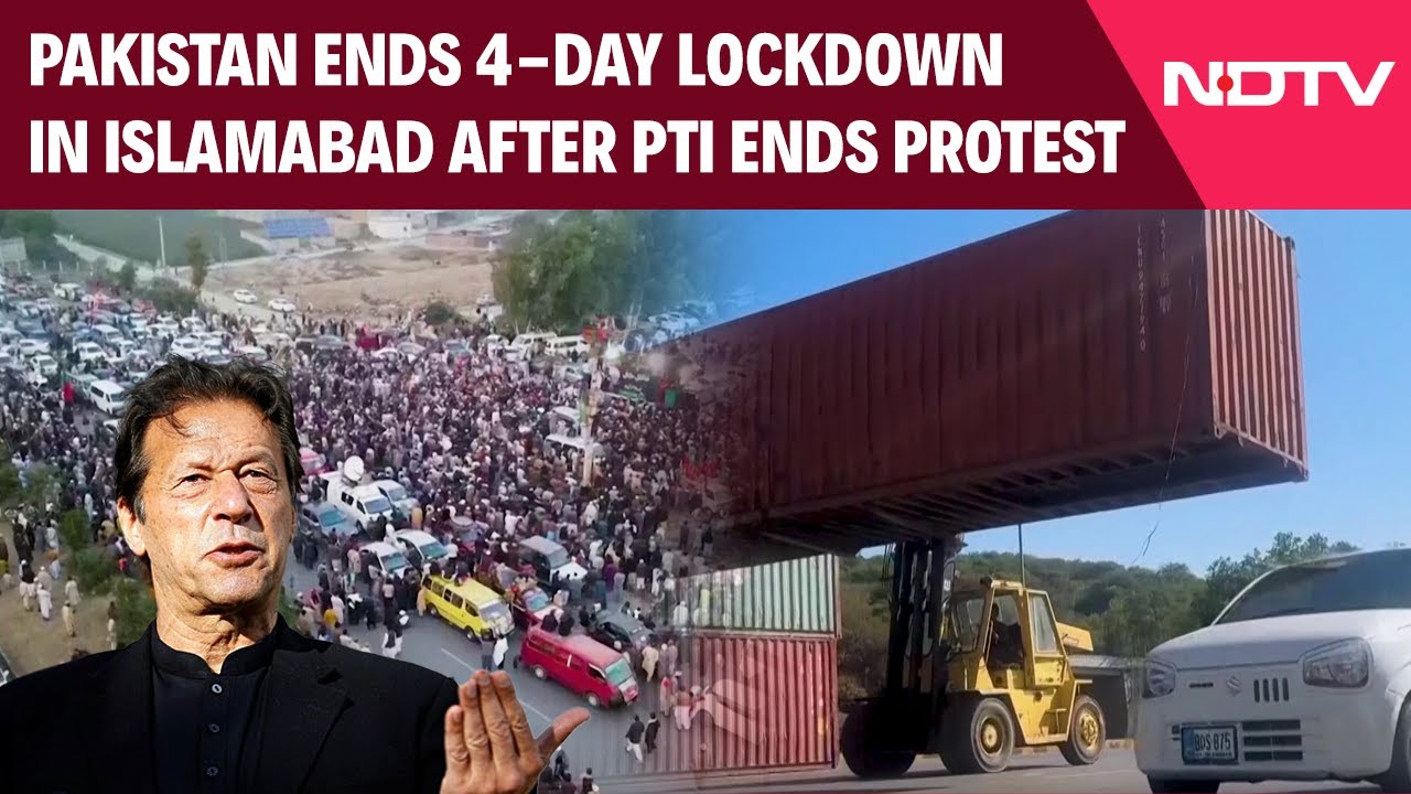 Video: Pakistan News | Pakistan Authorities End 4-Day Lockdown And Reopen Roads Out Of Islamabad