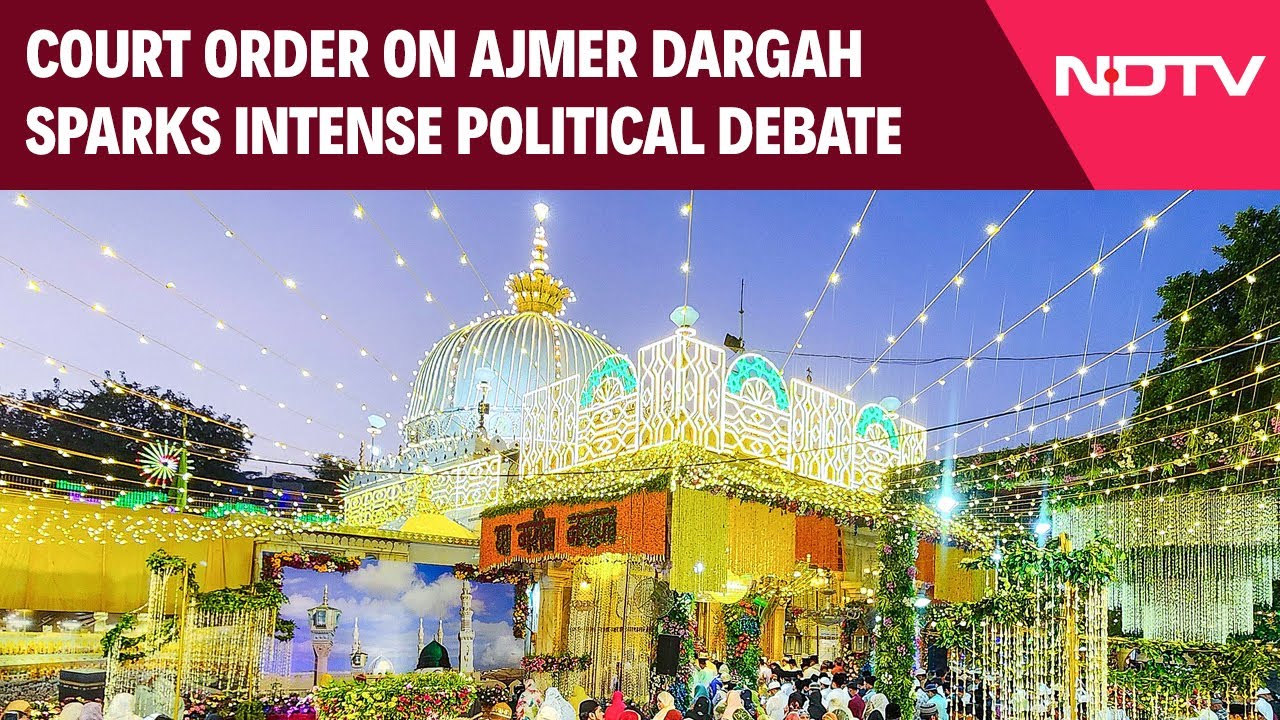 Ajmer Dargah Row | Ajmer Petition Claims Temple Under Ajmer Dargah, Court Issues Notice Ajmer Dargah Row | Ajmer Petition Claims Temple Under Ajmer Dargah, Court Issues Notice