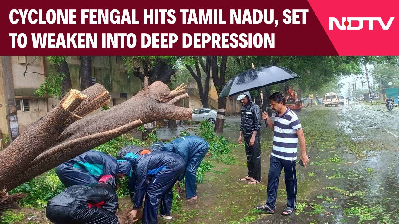 Cyclone Fengal Crosses North Tamil Nadu, Likely To Weaken Into Deep Depression