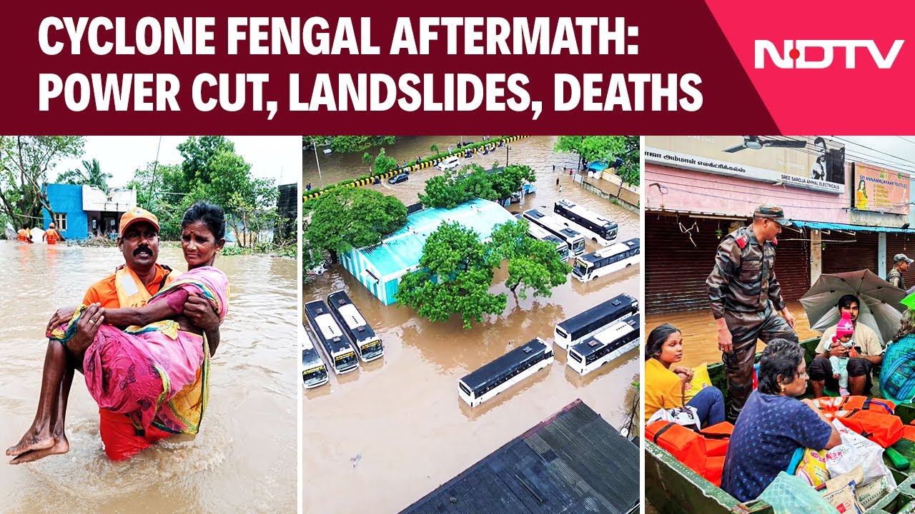 Cyclone Fengal: Another Landslide Hits Tamil Nadu Temple Near Spot Where 7 Of Family Trapped Cyclone Fengal: Another Landslide Hits Tamil Nadu Temple Near Spot Where 7 Of Family Trapped