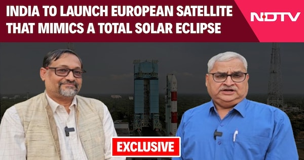 India launches ESA satellites to mimic solar eclipses.