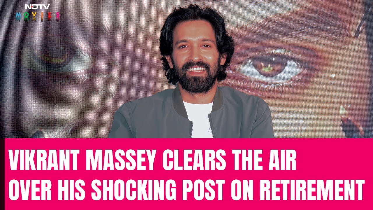 Vikrant Massey takes break, not retiring.
