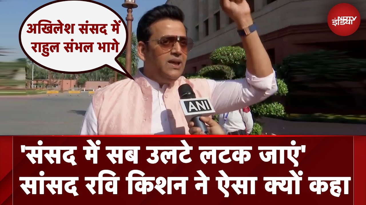Ravi Kishan ने क्यों कहा 'संसद में सब उलटे लटक जाएं'