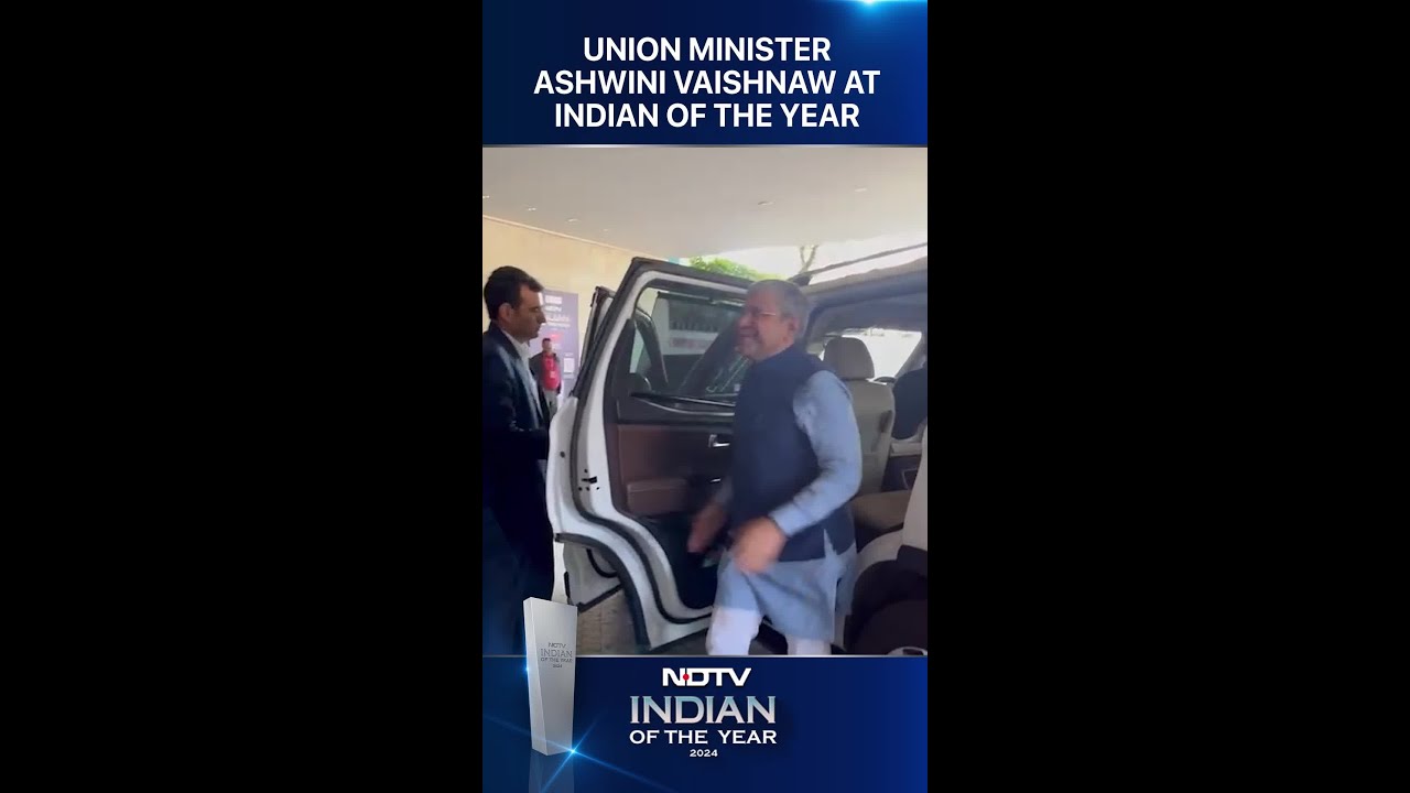 Union Minister Ashwini Vaishnaw At Indian Of The Year