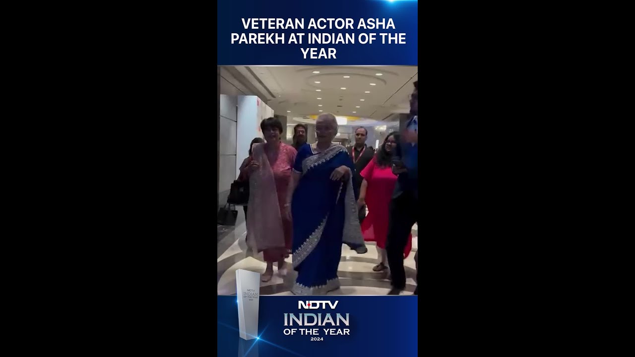 Veteran Actor Asha Parekh At Indian Of The Year