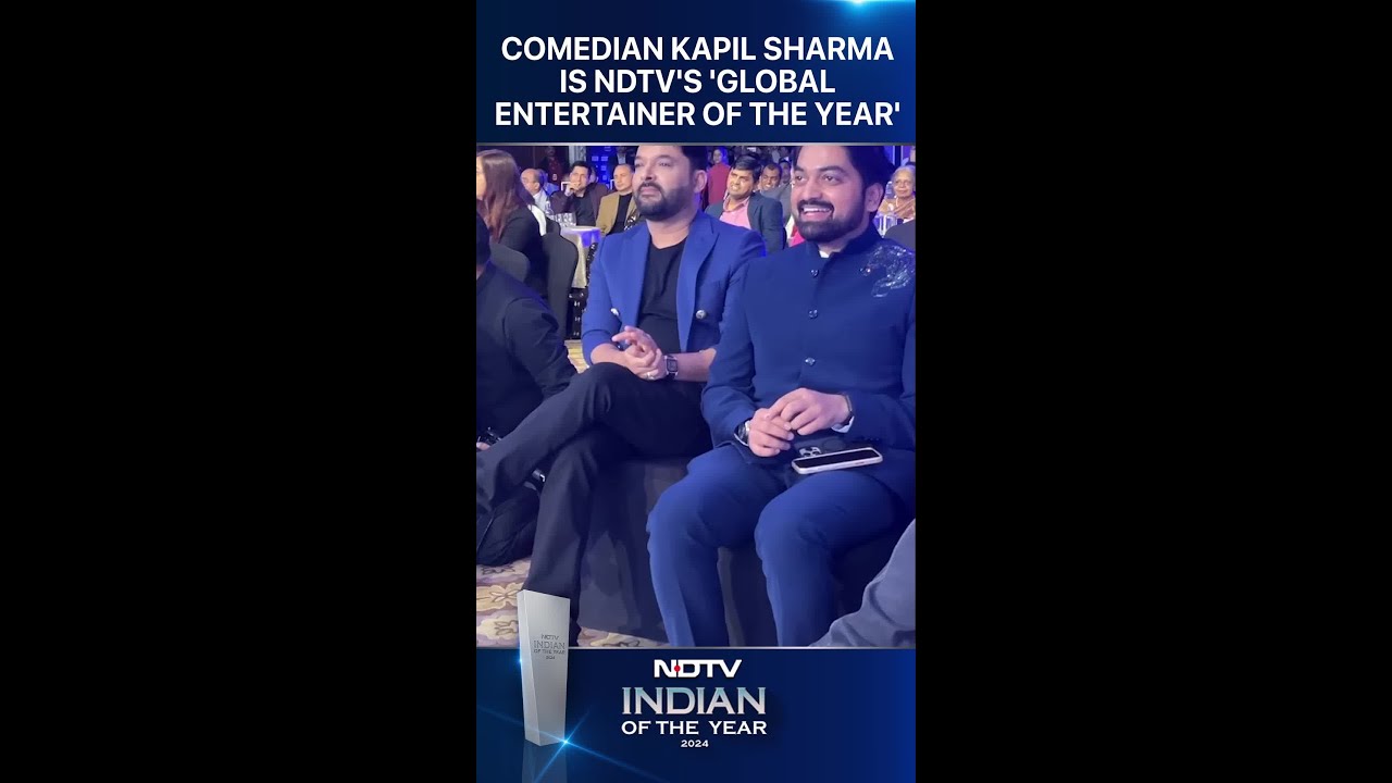 Video: Indian Of The Year | Comedian Kapil Sharma Is NDTV's 'Global Entertainer Of The Year'