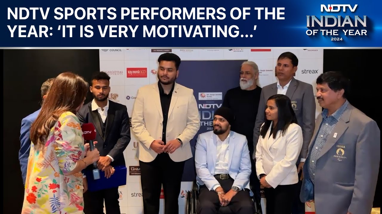 Indian Paralympics Team On Winning 'NDTV Sports Performance Of The Year' Award