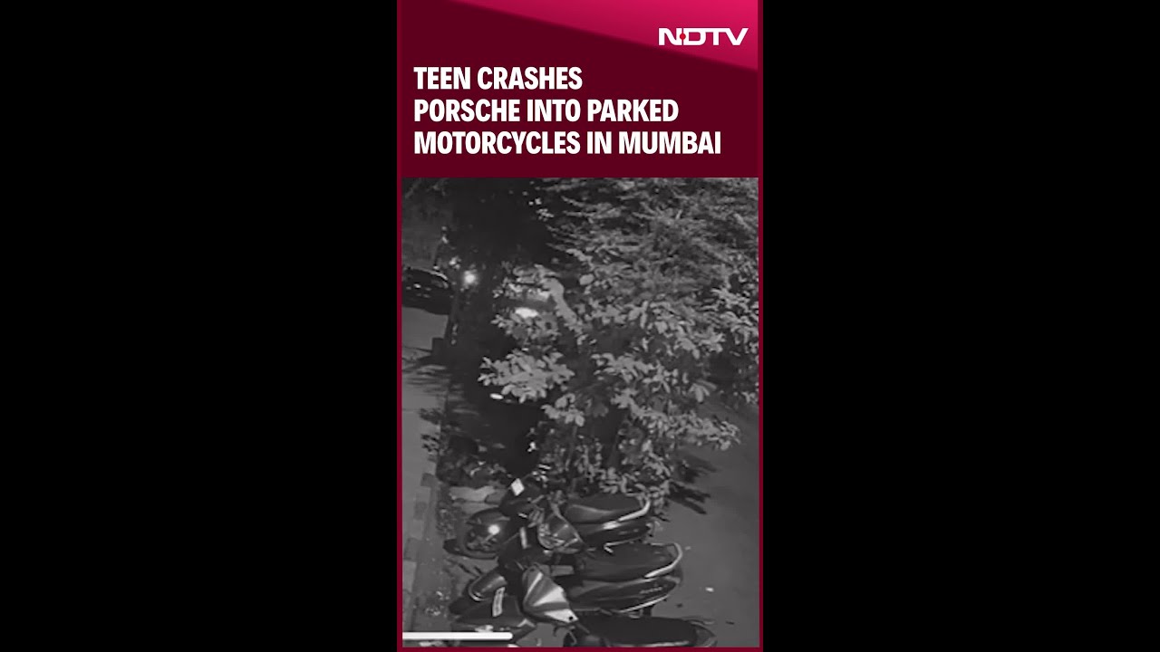 Mumbai News | Teen Crashes Porsche Into Parked Motorcycles In Mumbai Mumbai News | Teen Crashes Porsche Into Parked Motorcycles In Mumbai