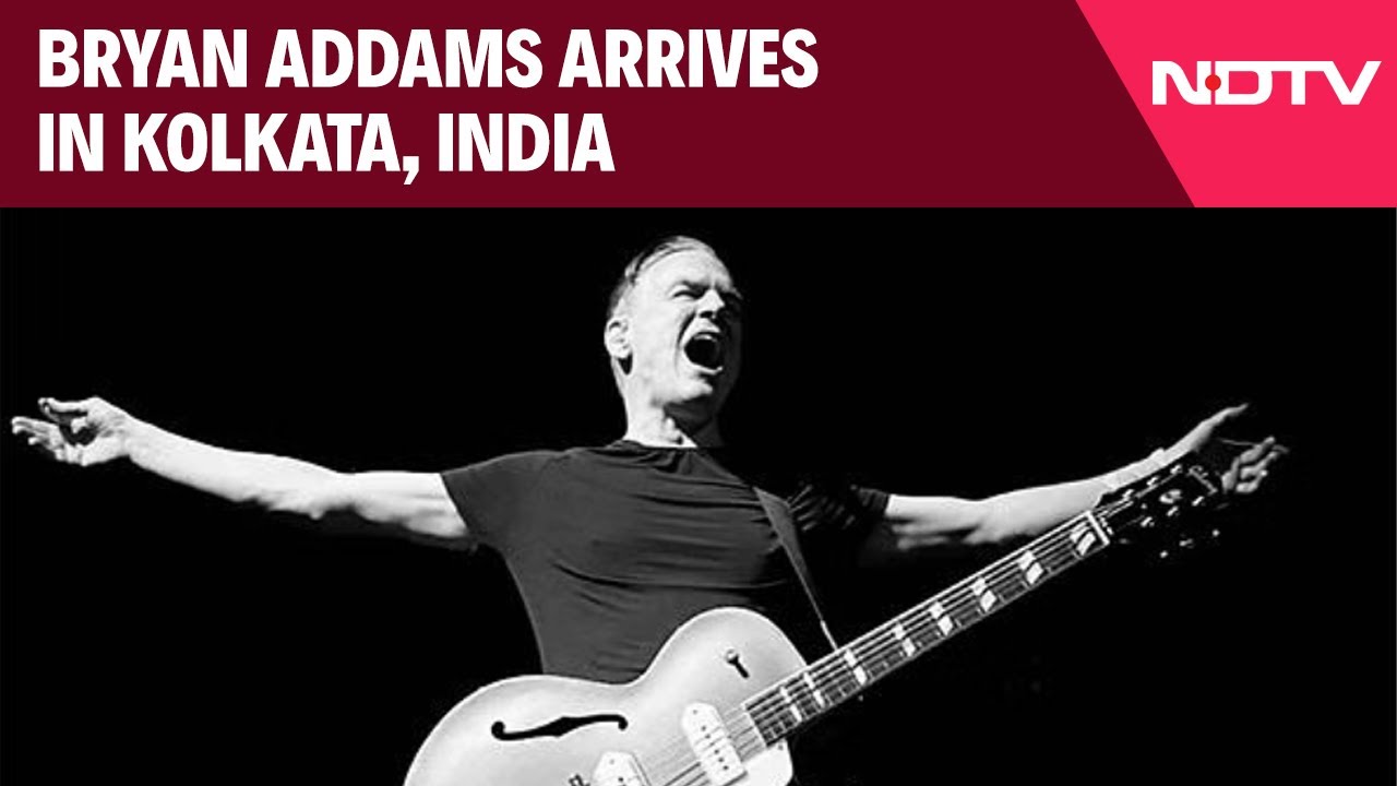 Bryan Adams Arrives in Kolkata to Enthusiastic Welcome