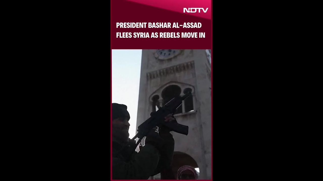 "End Of Era Of Tyranny": President Bashar Al-Assad Flees Syria As Rebels Move In "End Of Era Of Tyranny": President Bashar Al-Assad Flees Syria As Rebels Move In