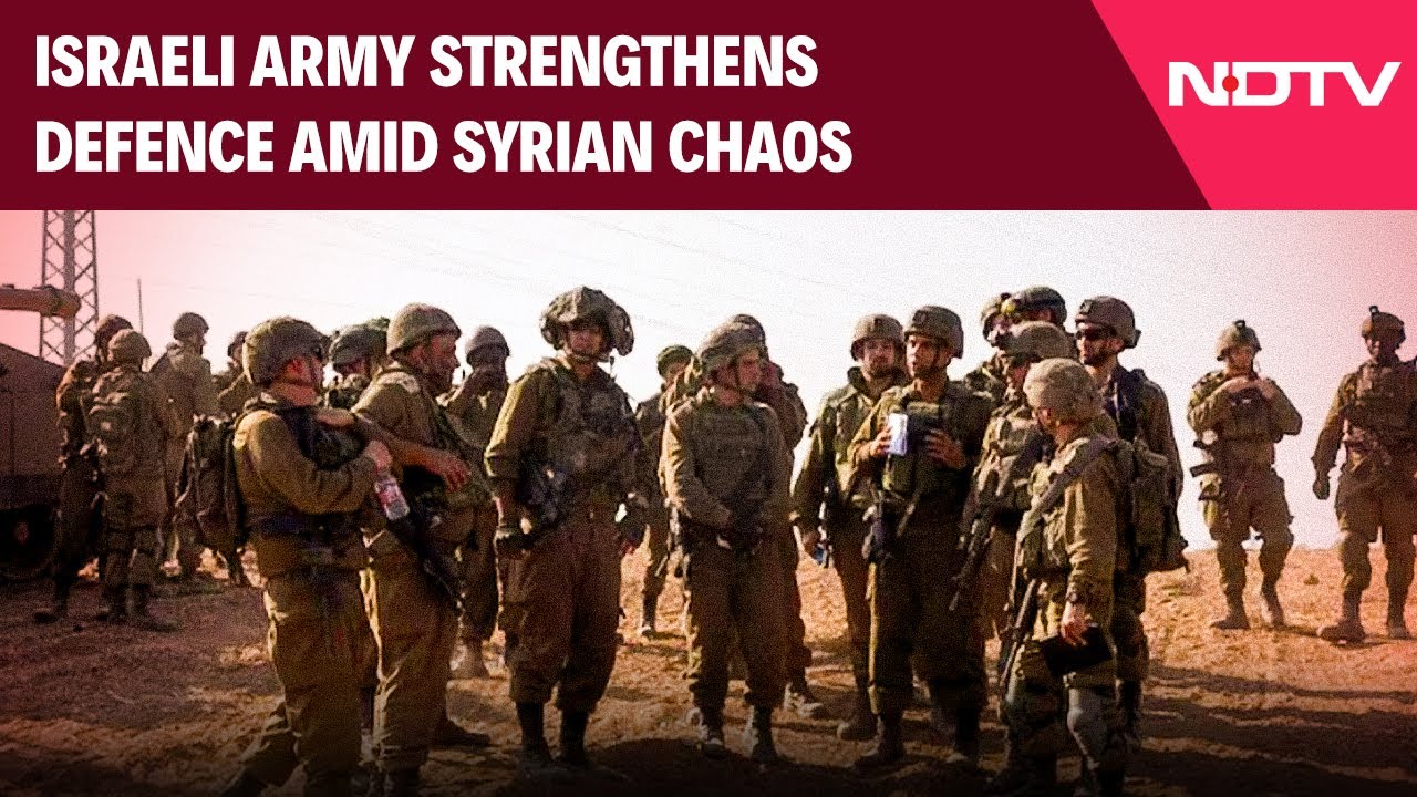 Israeli Army Prepares For 'Different Scenarios' As Syria Plunges Into Chaos