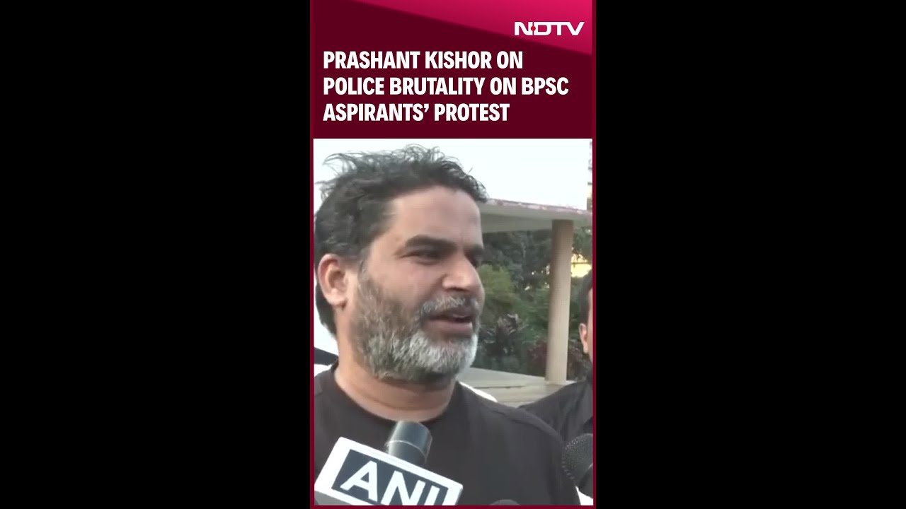 "Sarkaar Ka Character": Prashant Kishor On Police Brutality On BPSC Aspirants' Protest