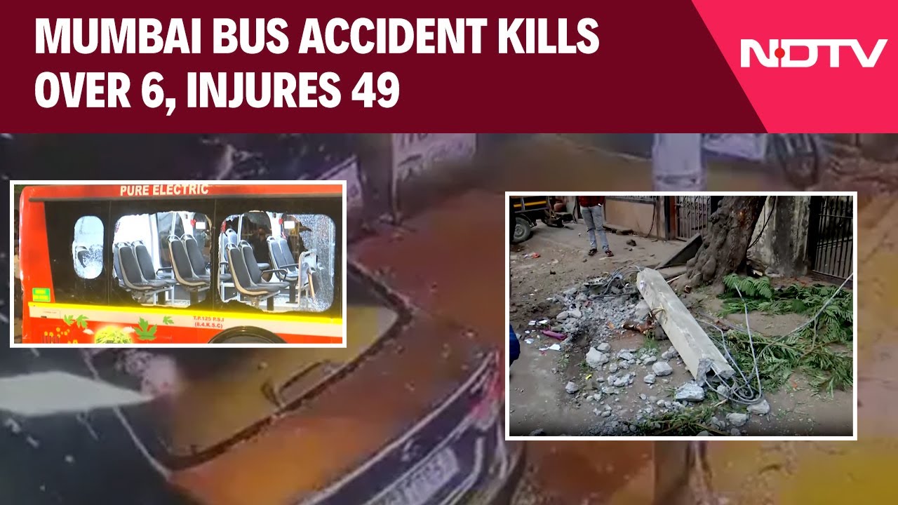 Kurla Bus Accident: 6 Killed, 49 Injured After Bus Rams Vehicles, Residential Complex Gate In Mumbai