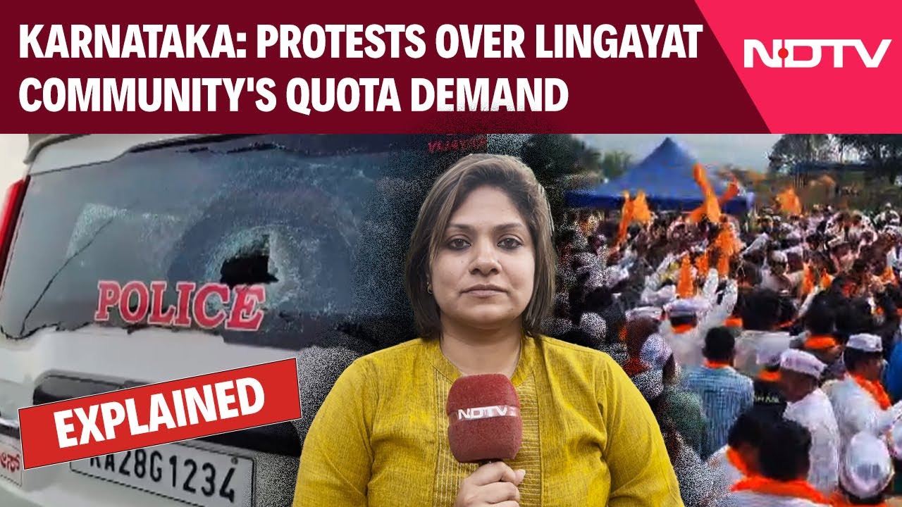 Protests, Lathi-Charge In Karnataka Over Lingayat Community's Quota Demand