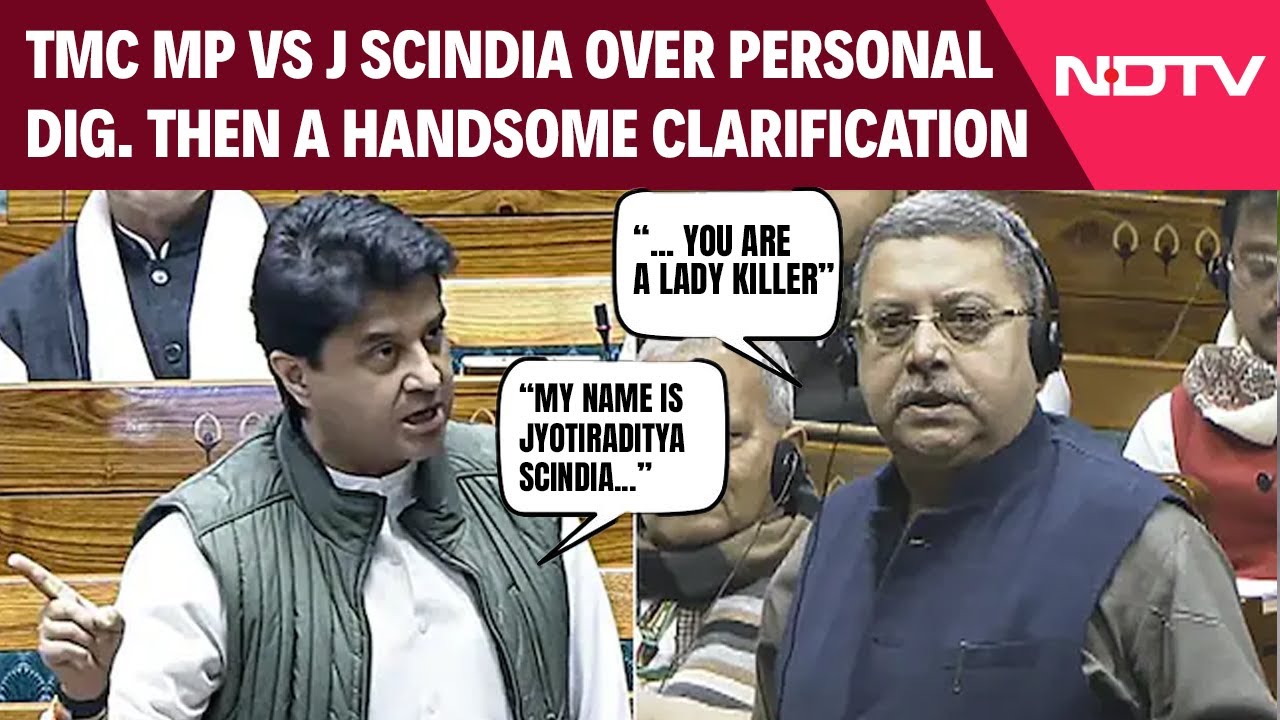 Kalyan Banerjee Vs Jyotiraditya Scindia Over Personal Dig In Lok Sabha Kalyan Banerjee Vs Jyotiraditya Scindia Over Personal Dig In Lok Sabha