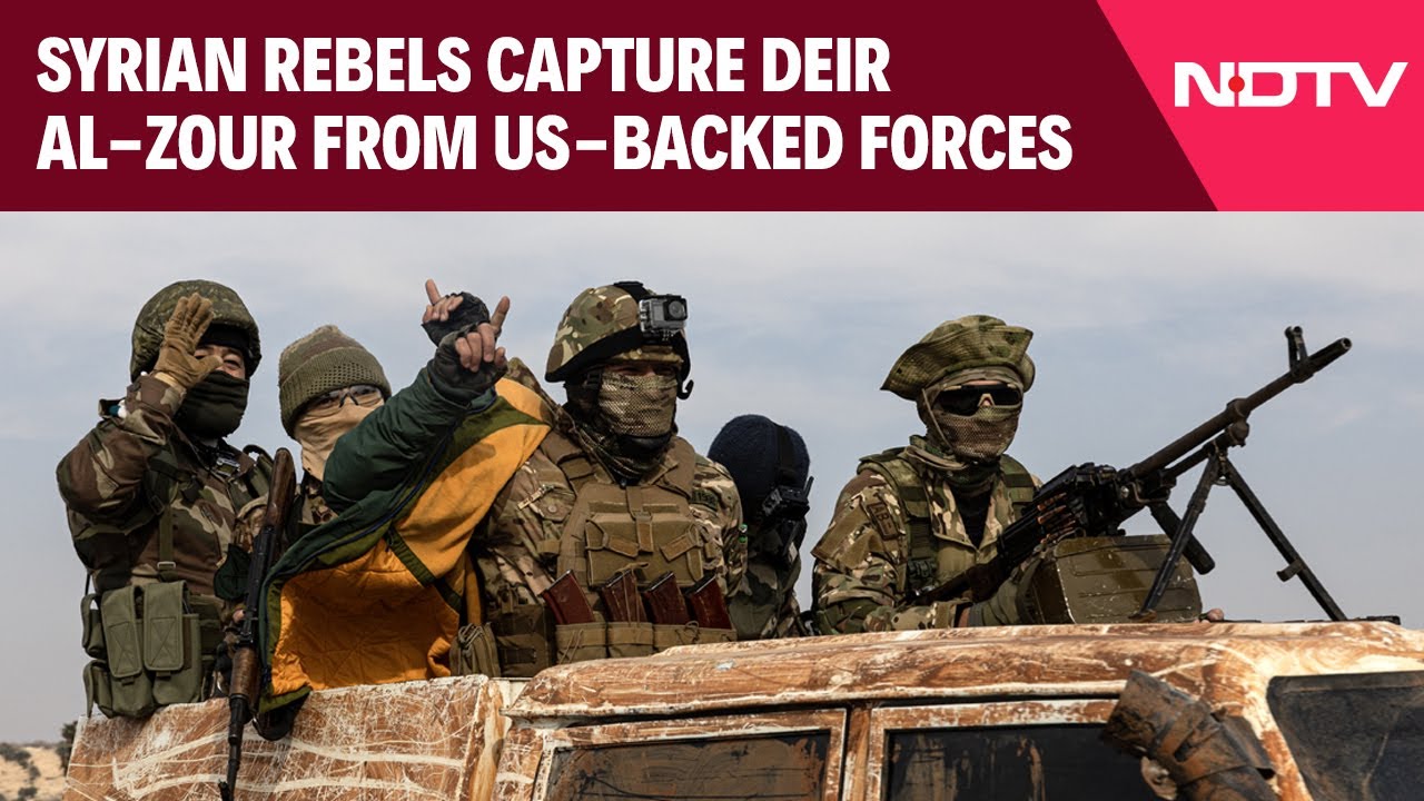 Syrian Opposition Rebels Capture Deir Al-Zour City From US-backed Forces