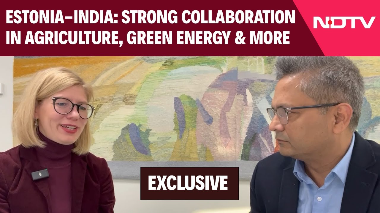 Estonian Agriculture Minister Piret Hartman Discusses India-Estonia Collaboration