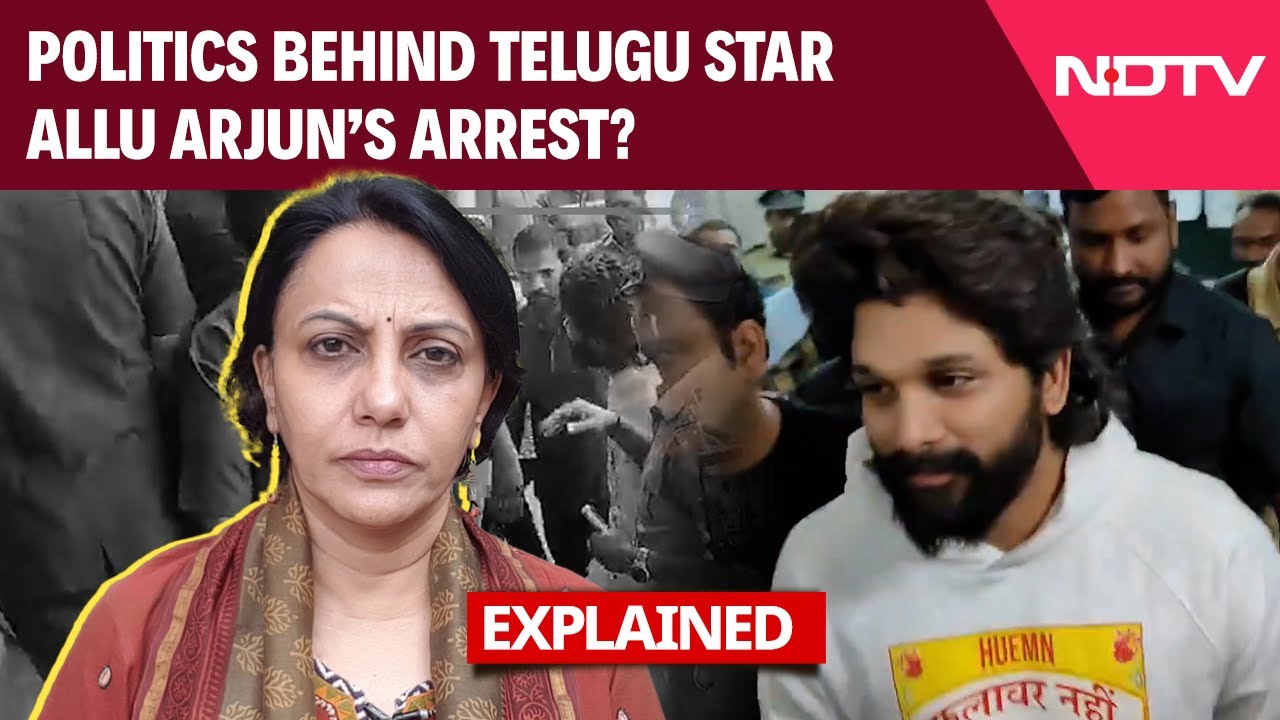 Politics Behind Telugu Star Allu Arjun's Arrest? NDTV's Uma Sudhir Explains