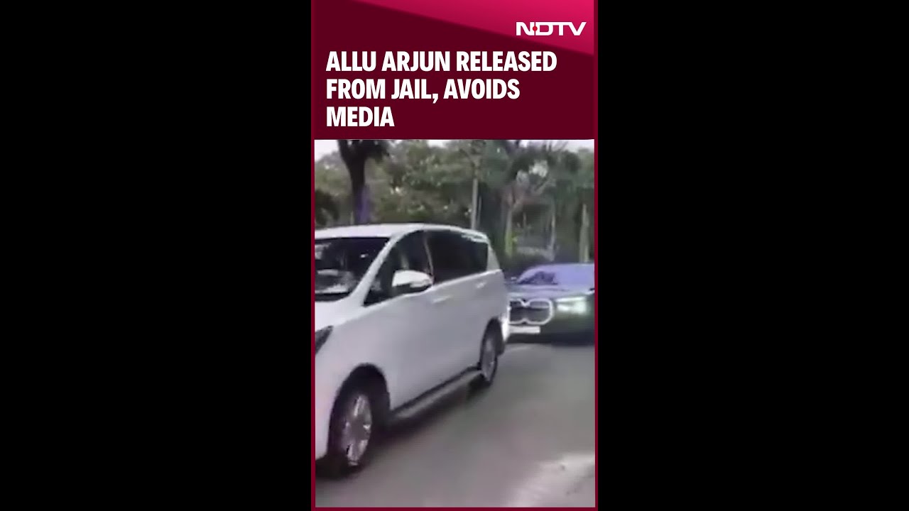 Allu Arjun Released | Allu Arjun, Arrested After 'Pushpa 2' Screening Stampede, Released From Jail