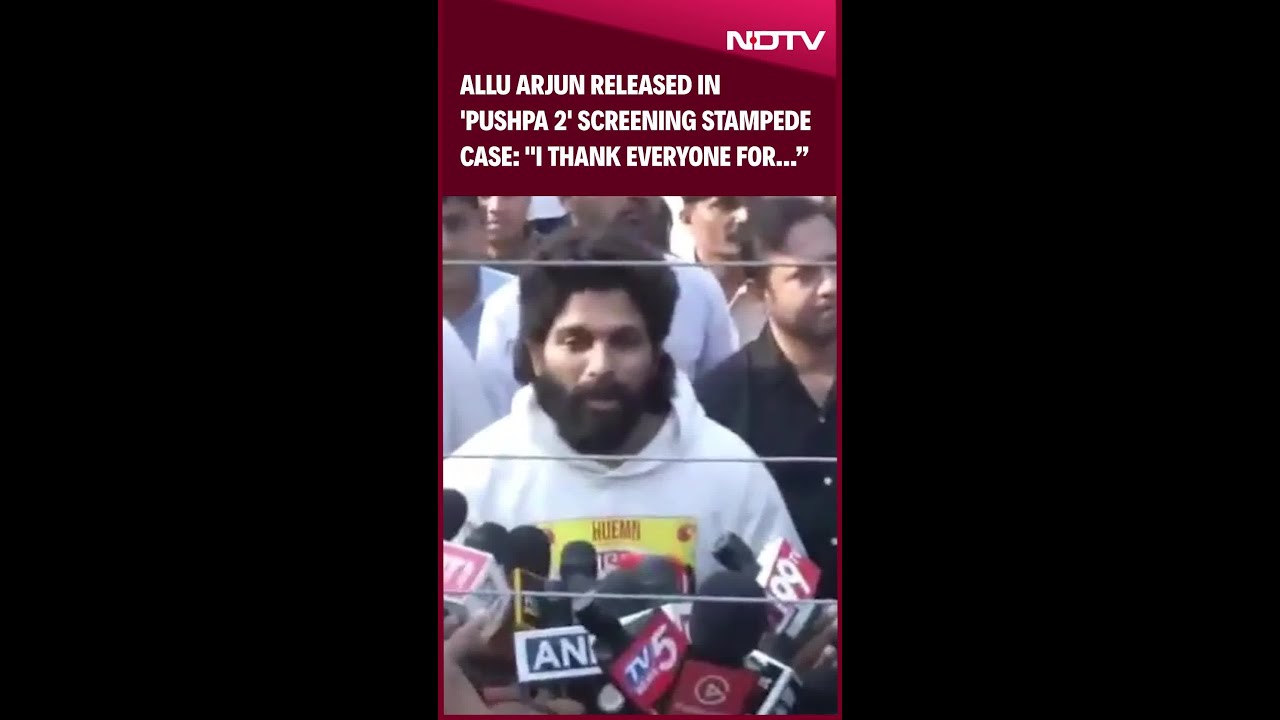 Allu Arjun After Release In 'Pushpa 2' Screening Stampede Case: "Will Cooperate In The Probe"
