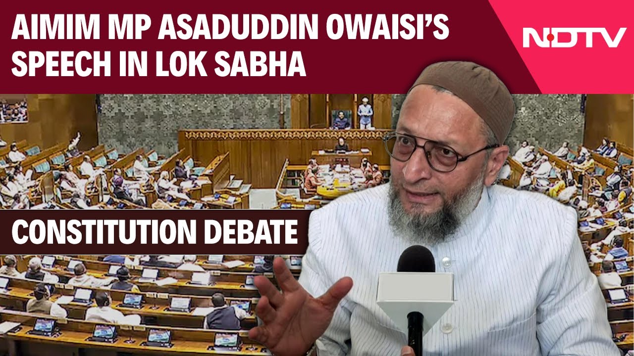 Asaduddin Owaisi's Remarks On The Constitution's Journey Of 75 Years