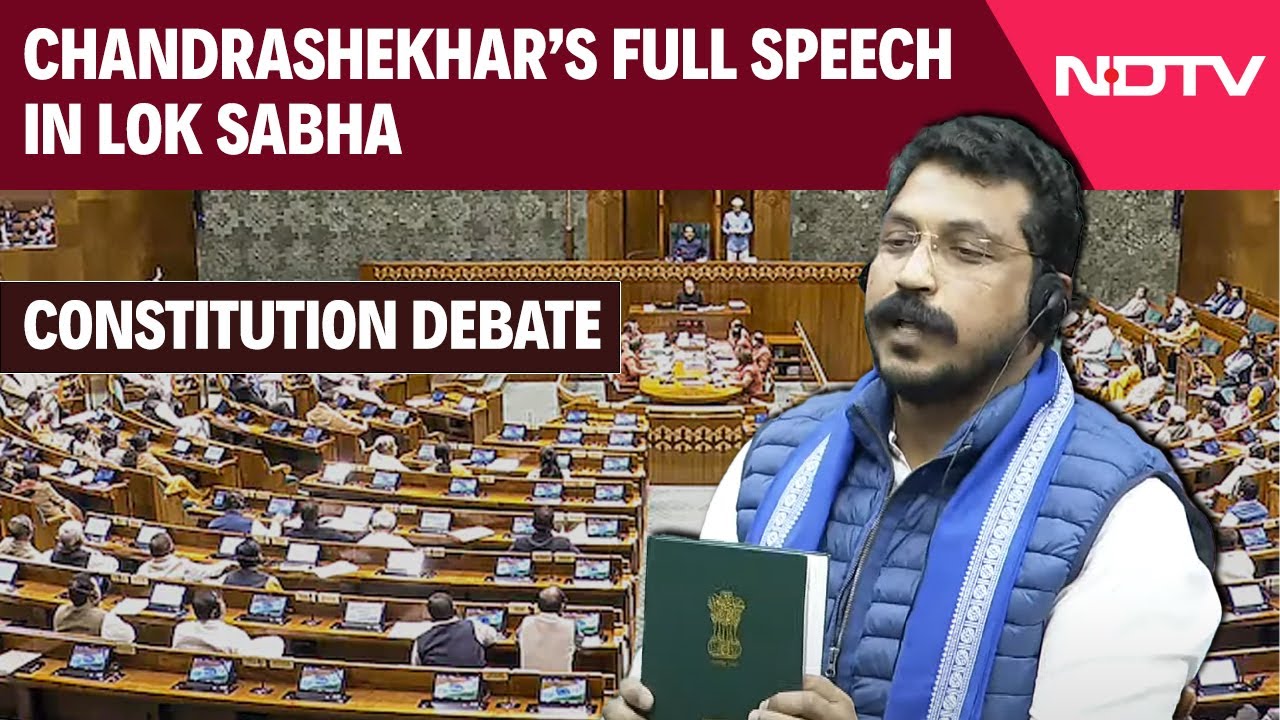 Chandrashekhar's Remarks On The Constitution's Journey Of 75 Years