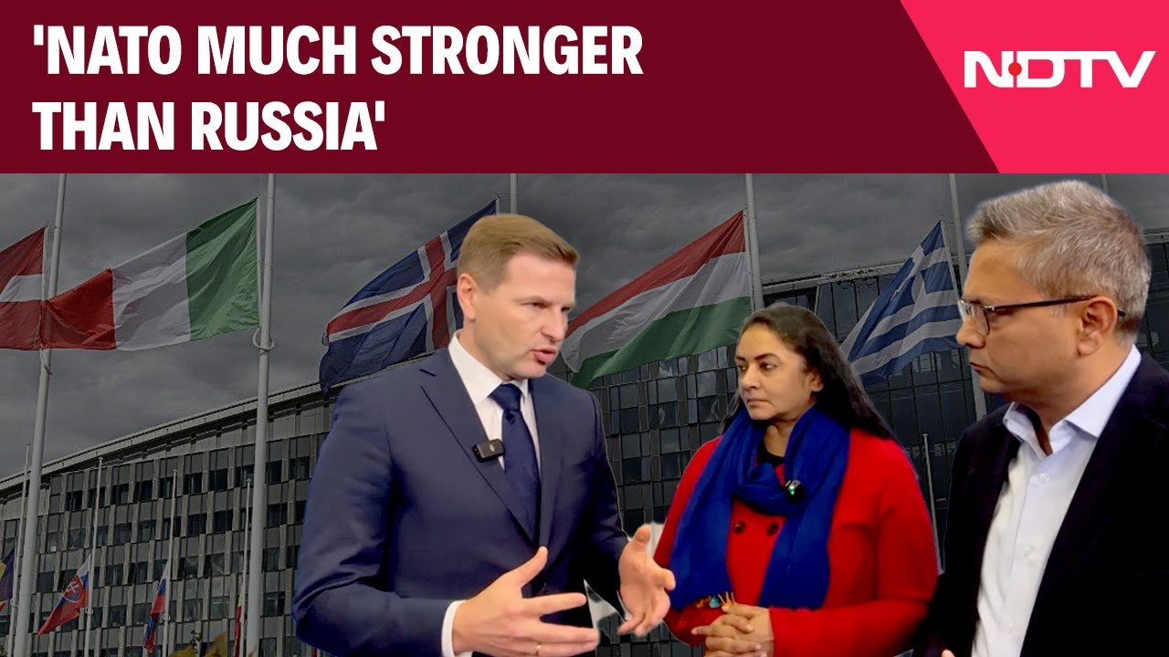 Video : Estonia's Defence Minister On Joint Ventures & Russia-Ukraine War In NDTV Exclusive