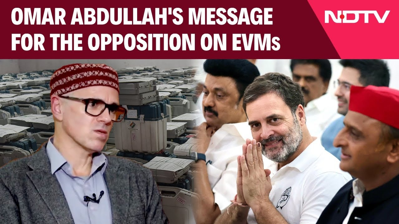 'When You Win...': Omar Abdullah's Message For The Opposition On EVMs