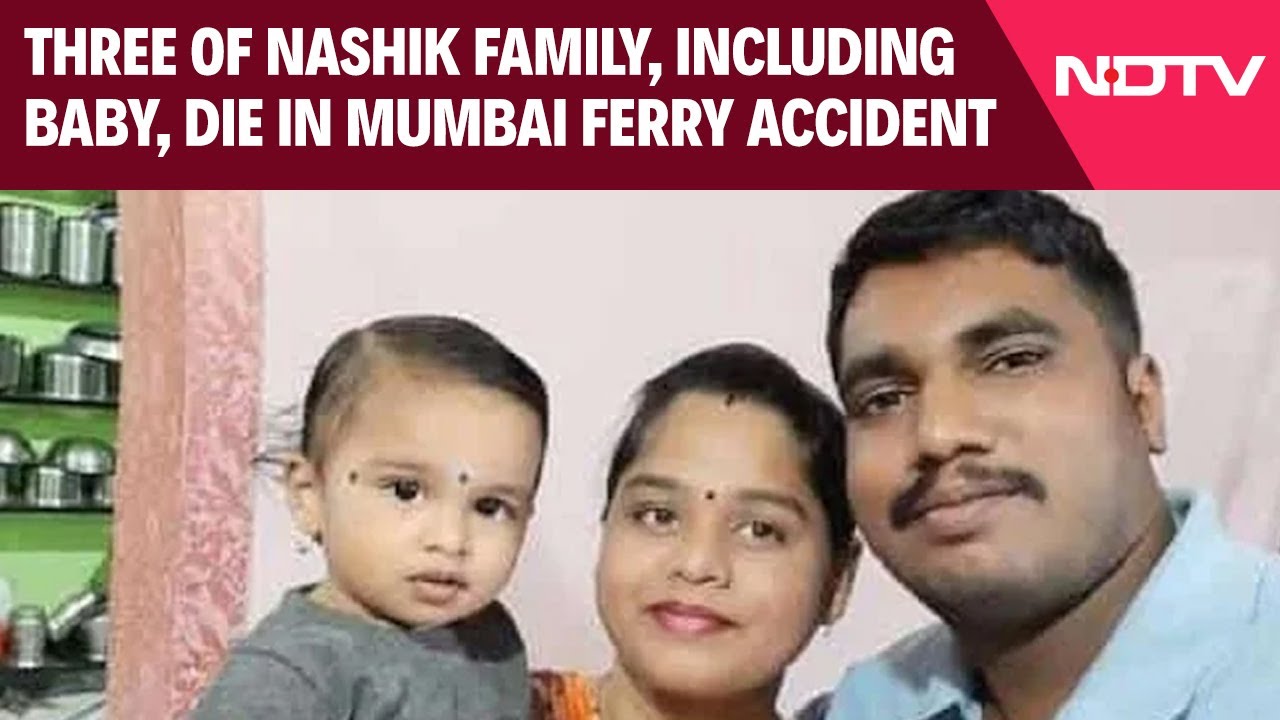 Video: Mumbai Boat Tragedy: Nashik Family Loses 3 Members, Including Baby