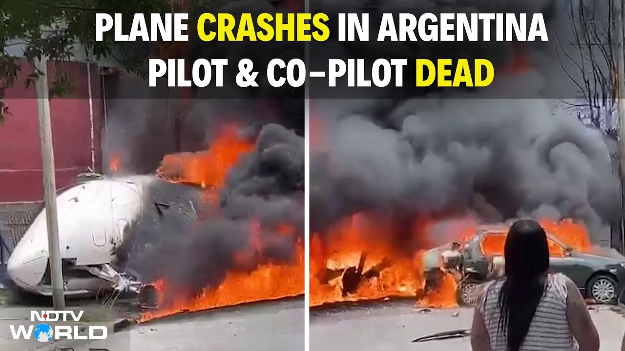 Plane From Brazil Crashes At Buenos Aires Airport In Argentina, 2 Dead