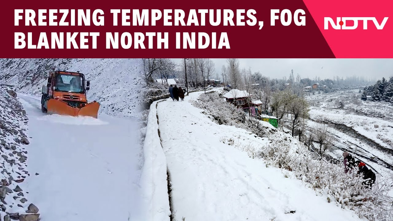 North India Shivers As Mercury Plummets, Uttarakhand Shivers At 4 Degrees