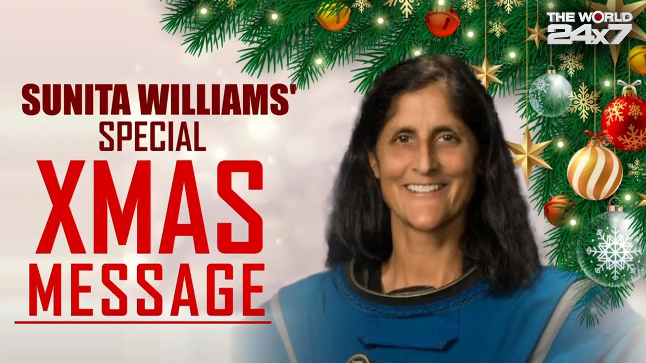 Xmas In Space: Sunita Williams Shares Special Christmas Message