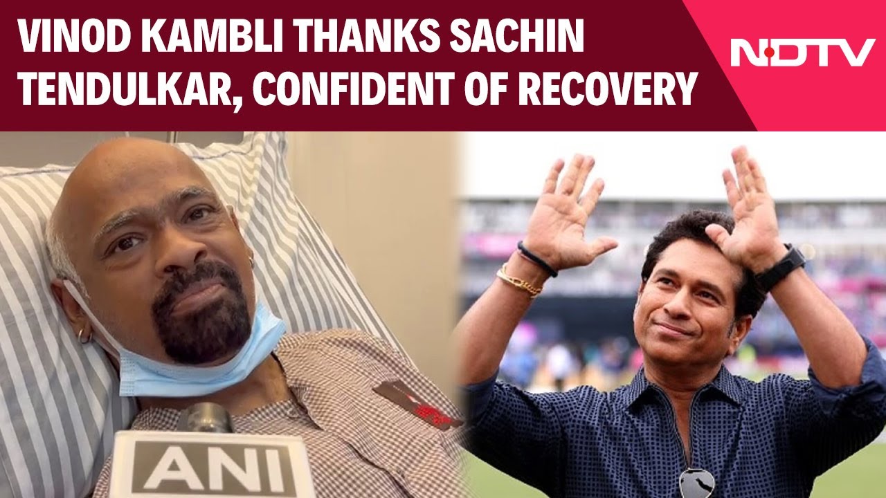 "We're Champions...": Vinod Kambli's Indomitable Spirit At Hospital Bed