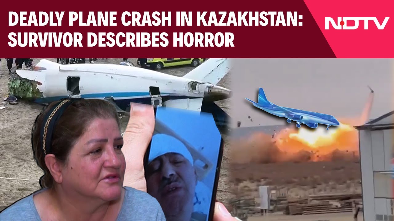 Deadly Plane Crash In Kazakhstan: Survivor Describes Horror