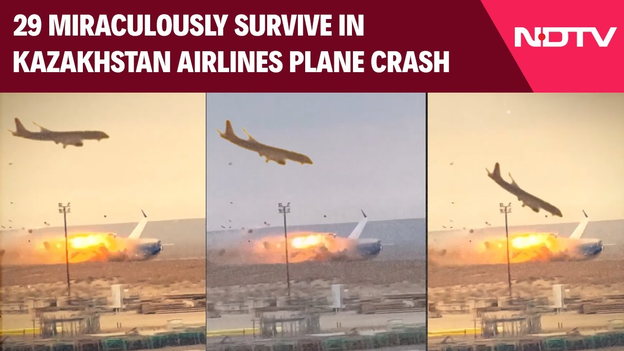 29 Miraculously Survive In Kazakhstan Airlines Plane Crash