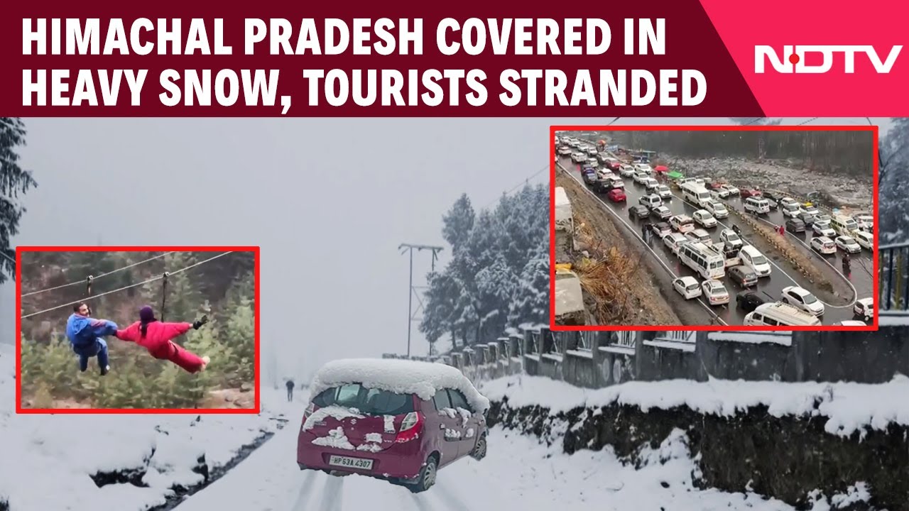 Himachal Pradesh Snowstorm Closes 101 Roads