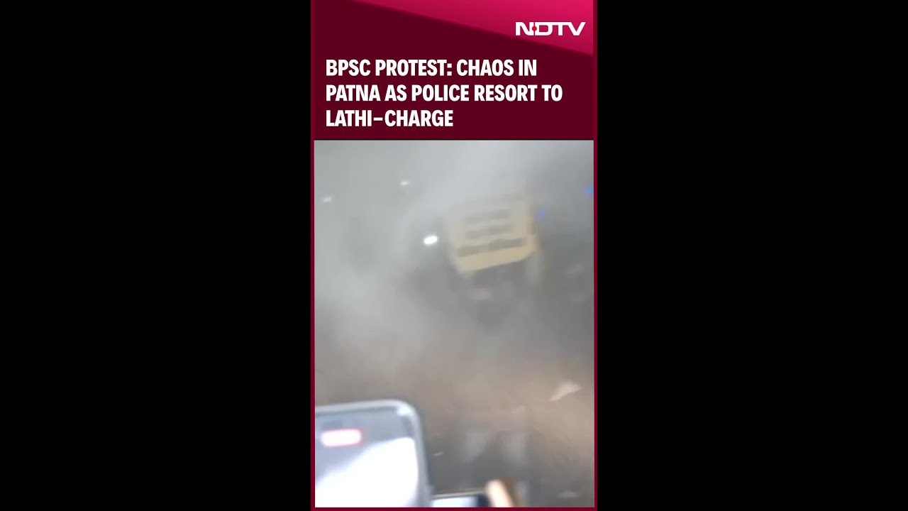 BPSC Protest: Chaos In Patna As Police Resort To Lathi-Charge BPSC Protest: Chaos In Patna As Police Resort To Lathi-Charge