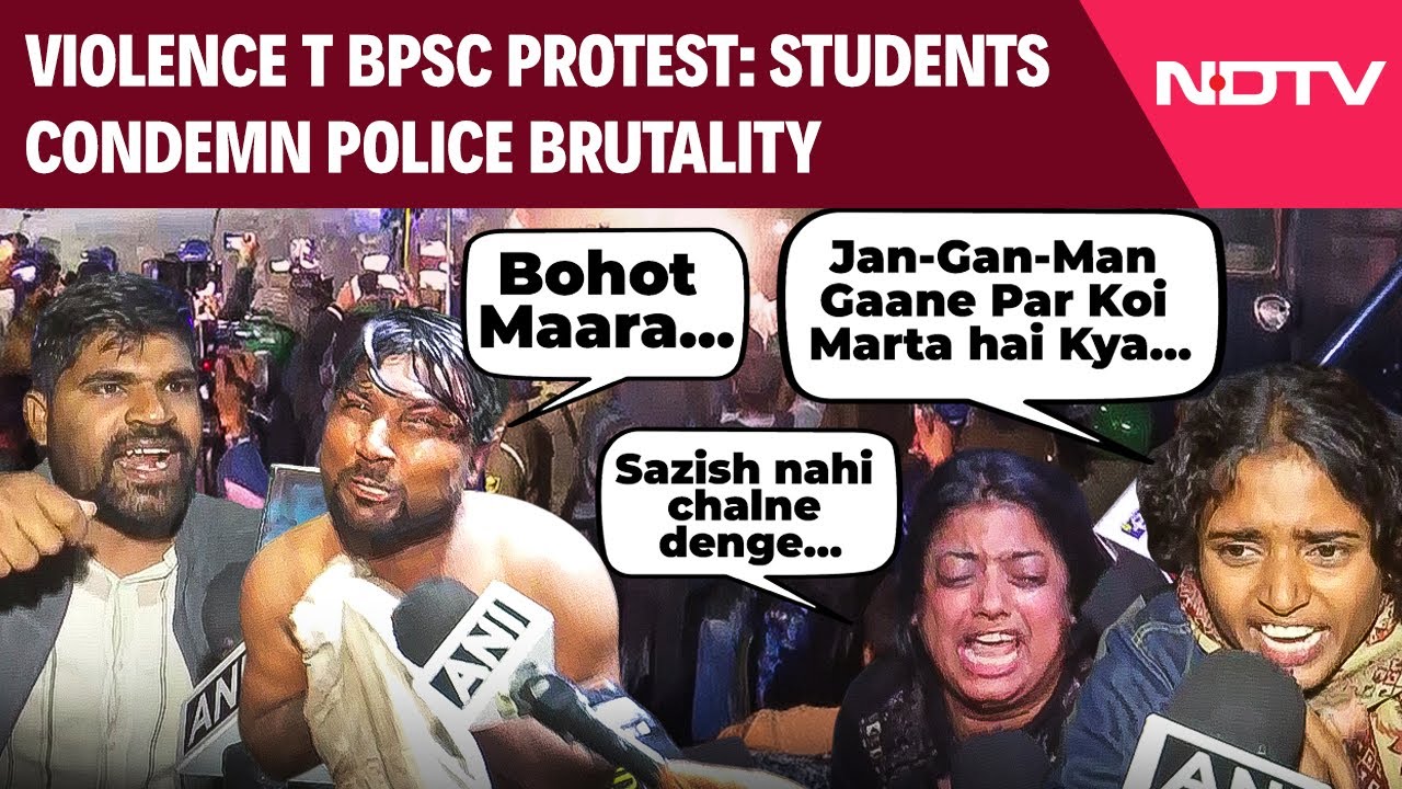 "Bohot Mara..." Students Break Silence On Police Brutality Over BPSC Protest