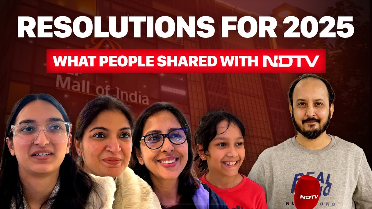 Resolutions for 2025: What People Shared with NDTV Resolutions for 2025: What People Shared with NDTV