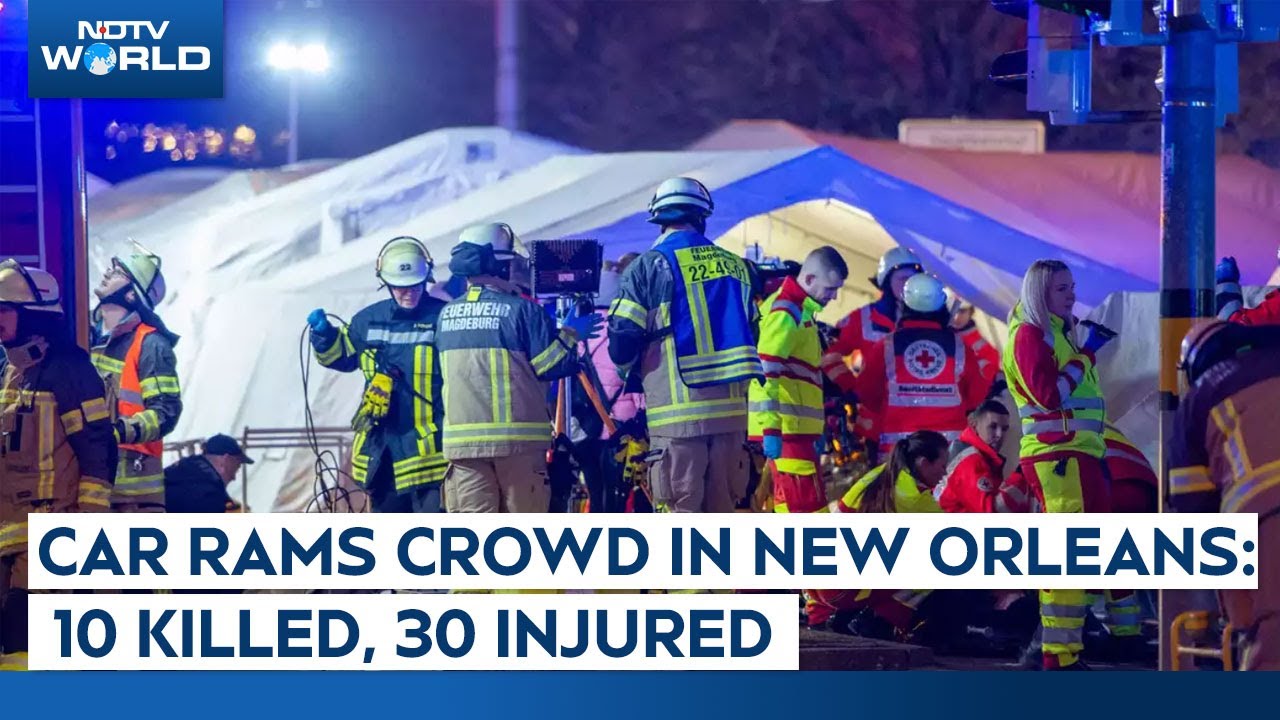 New Orleans Car Accident | Car Rams Crowd In New Orleans: 10 Killed, 30 Injured