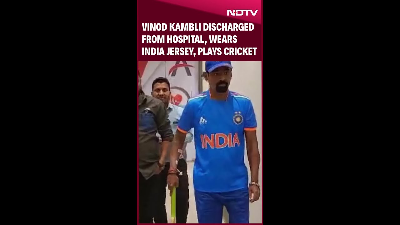 Vinod Kambli Discharged From Hospital, Wears India Jersey, Plays Cricket