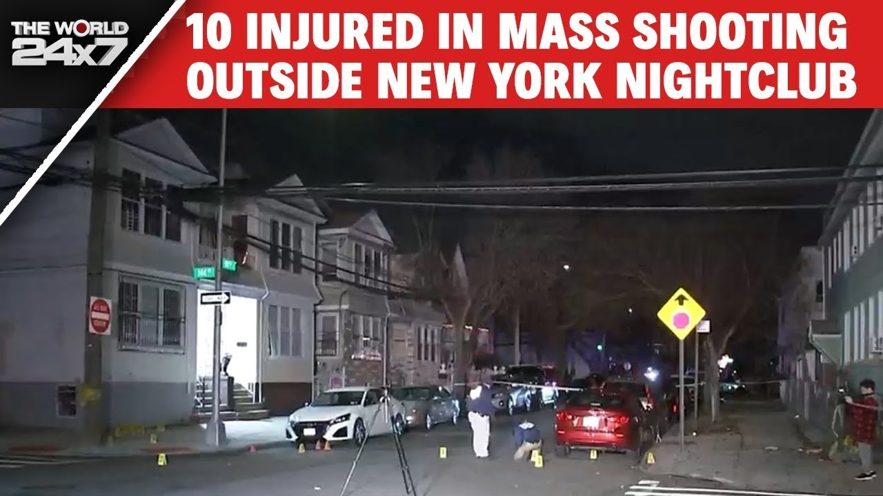 Multiple Men Open Fire Outside New York Nightclub, 10 Injured