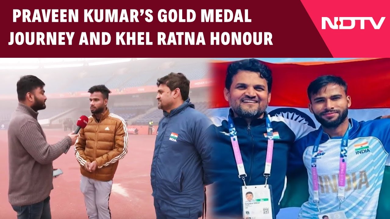 Praveen Kumar Celebrates Gold And Khel Ratna Award, Thanks PM Modi for Guidance